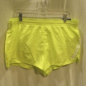 Reebok Women's Bright Yellow Athletic Shorts, NWT Size XL